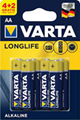 VARTA LONGLIFE AA ,BLI6 (4+2)
