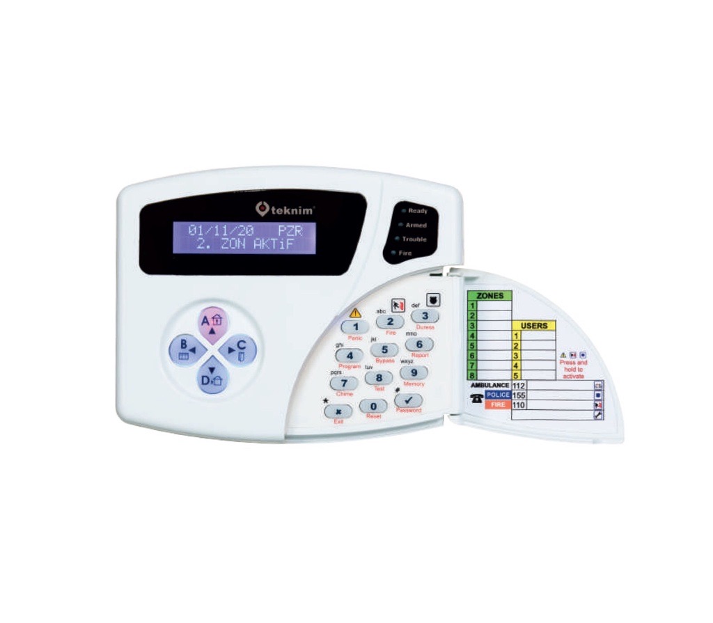VPC-301 LCD Keypad Teknim